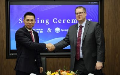 Strategic Cooperation Between SINOPEP and Spraying Systems Co.