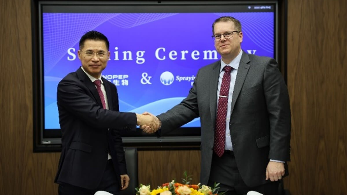 227a978c3fe91a4c6f82d6bd6d012e9a.png The signing ceremony took place at SINOPEP’s headquarters in Hangzhou, with Ziquan Tong, Chairman of SINOPEP, and Mr. Keith Cronce, Chief Operating Officer of Fluid Air, representing both companies.